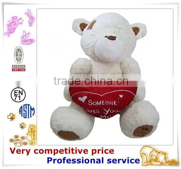 OEM Stuffed Toy,Custom Plush Toys, Heart to Heart Teddy Bear photo-3
