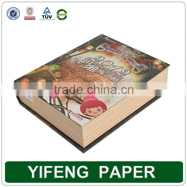 Yifeng Custom Magnetic Closure Book Shape Paper Gift Box photo-2