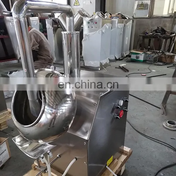 1-2 kg / Batch Small Multi-functional Seed Candy Snack Coating Machine photo-2