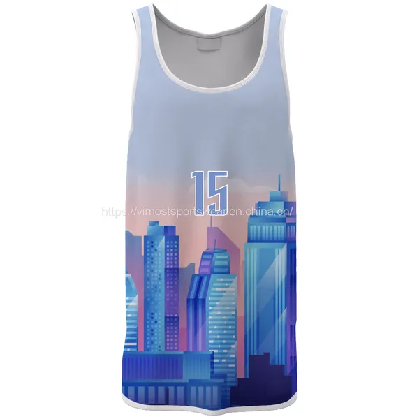 Full Sublimated Good Quality Basketball Jersey With Polyester