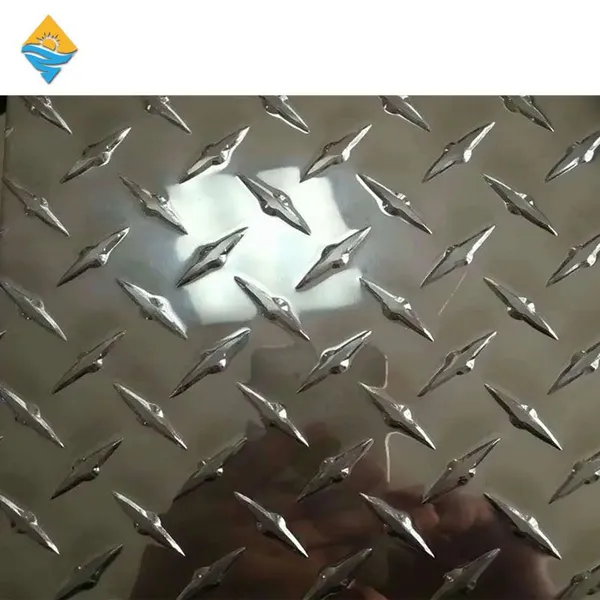 Bright Diamond Aluminum Alloy Sheet With Compass Patter 3003 H22 photo-2