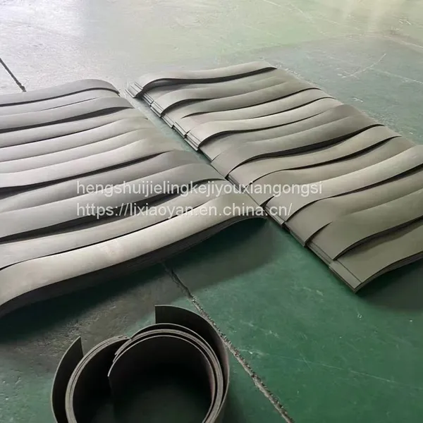 0.8mm 1.0mm 1.2mm 1.5mm 2.0mm Thickness PTFE Soft Belt Blue Turcite for Cnc Machine photo-2
