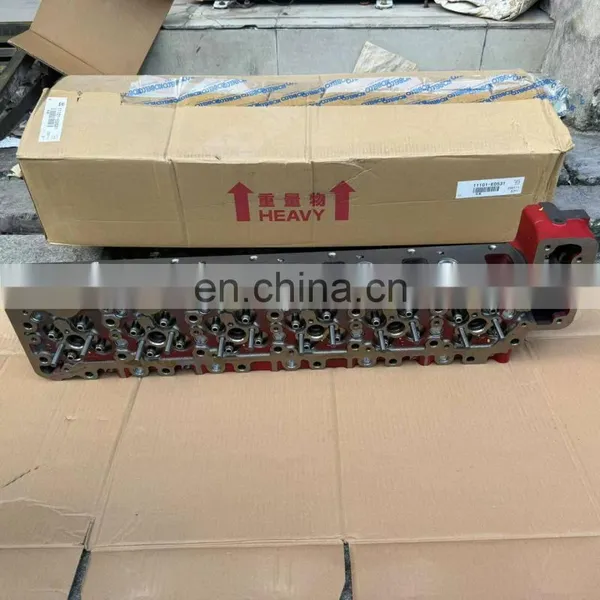 Automobile Kobelco Excavator Engine Cylinder Head 11101-E0531 for J05E J08E for Hino Spare Parts photo-3