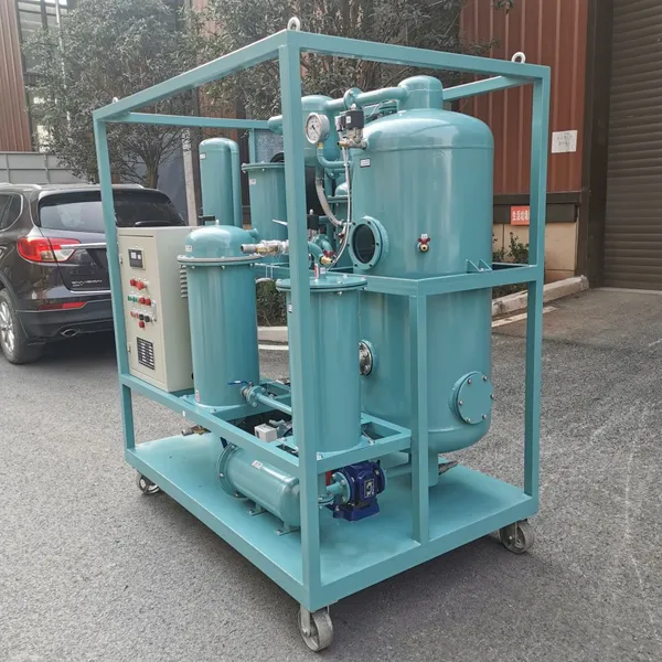 Hydraulic Oil Purification Machine Price Used Lubricant Oil Recycling photo-5