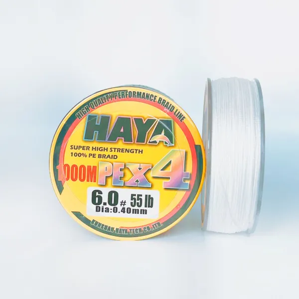 HAYA Super Cast X8 Braided Fishing Line 7LB to 300LB Test Salt Water High Grade Performance Multi Color Fishing Line photo-3
