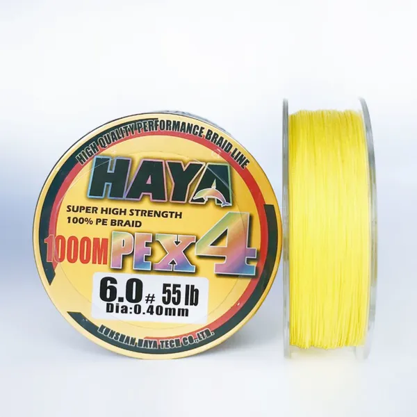 HAYA Super Cast X8 Braided Fishing Line 7LB to 300LB Test Salt Water High Grade Performance Multi Color Fishing Line photo-4