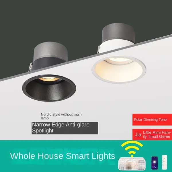 LED Tmall Genie Intelligent Spotlight Xiaomi APP Tuya Zigbee Dimming and Coloring Bedroom, Living Room