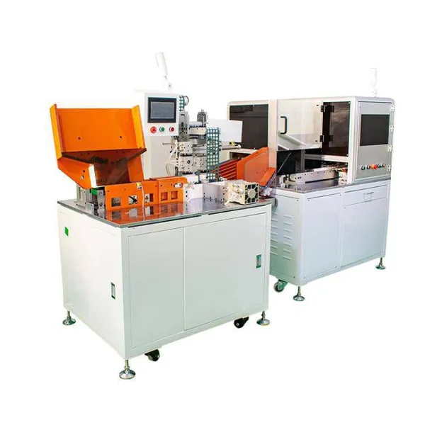 Battery Barley Paper Sticker Machine + Sorting Machine for 18650 Power Battery Packs: Sticking Barley Paper on Battery Cells and Sorting Barley Paper photo-5
