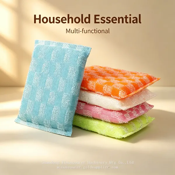 Colorful Cleaning Sponge Multi-Use Dish Sponges for Kitchen, Bathroom & Office photo-4