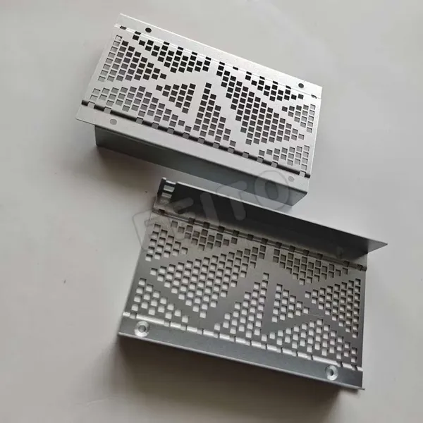 Feito ODM Custom Industrial Aluminium Carbon Steel Laser Cut Bending Polishing Fabricated Metal Stamping Metal Stamping Parts photo-4