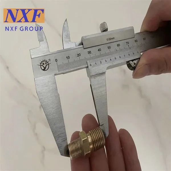 NXF C2800/GB H62/ASTM C27400/ISO CuZn40/BS CZ109 OD DN15-1200 Brass Forging Threaded Straight or Reducing Nipple photo-3