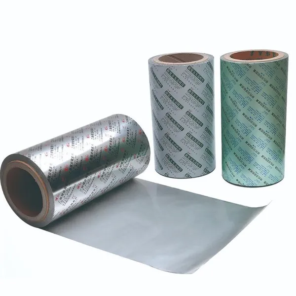 20 Micron Medicinal Aluminum Foil Roll for Cold Formed Blister Packaging With PVC Coating photo-2