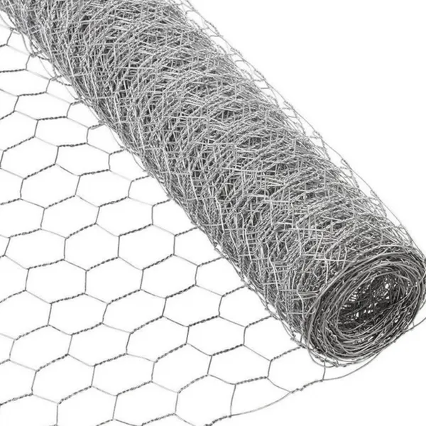 304 Stainless Steel Hexagonal Wire Mesh, 0.8mm Wire, 20mm Cell, 1m x 30m Roll, Corrosion Proof