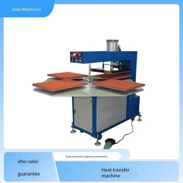 Jinke Machinery Pneumatic Single-station Heat Press Machine b, Widely Used With Good Pattern Transfer Effect