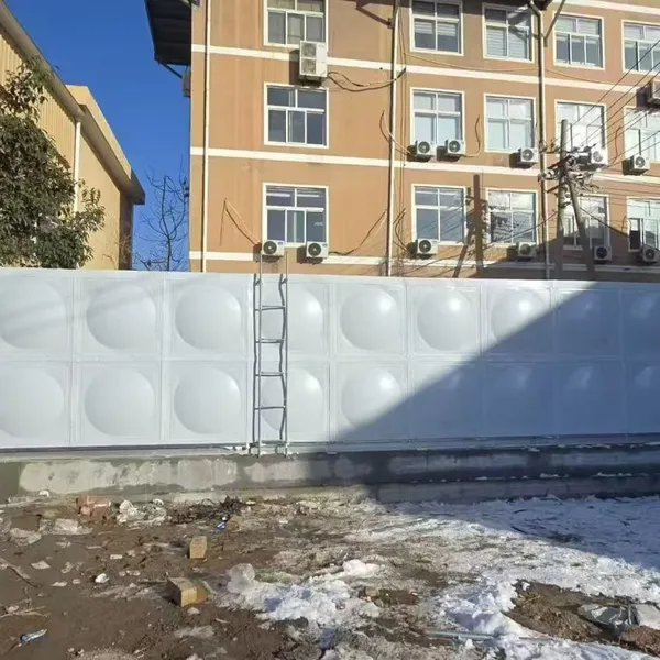 Factory Direct SMC FRP Composite Bolted Panel Water Tank for Coastal Area Water Tank