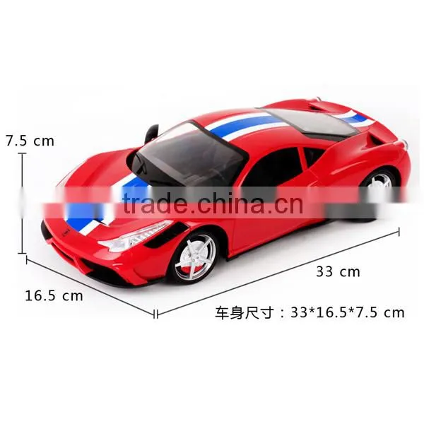 1:14 High Imitation RC Model Racing Car With Steering Wheel With Light and Music, Top Racing rc Car, High Speed Imperial Racing photo-5