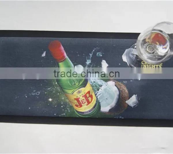 High Quality Super Water Absorbable Bar Mat, Rubber Bar Counter Mat With Custom Printing Supplier's Choice photo-5