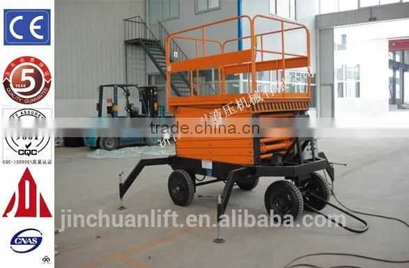 1.35~18m, 0.3 Ton Air Motorcycle Lift Table /rotating Scissor Lift Table /mechanical Scissor Lift Table photo-6