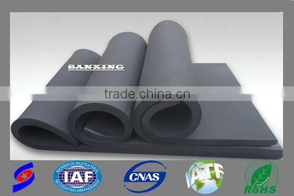 Closed Cell EPDM Foam Rubber Sheet With Adhesive Tape