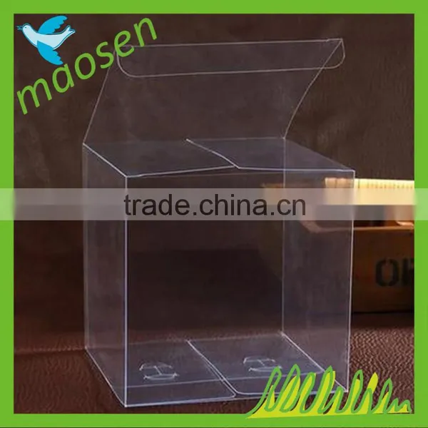 OEM ODM Plastic PET PVC Transparent Gift Box Clear