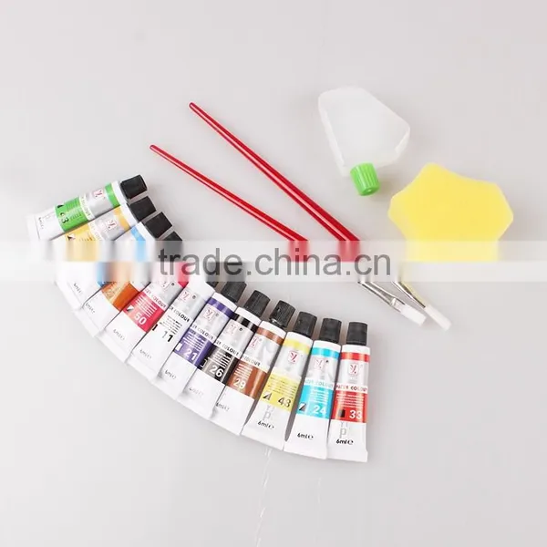 Hot Selling 6 ml Non-toxic Colorful Artist Water Color Paint Set In Stock photo-2