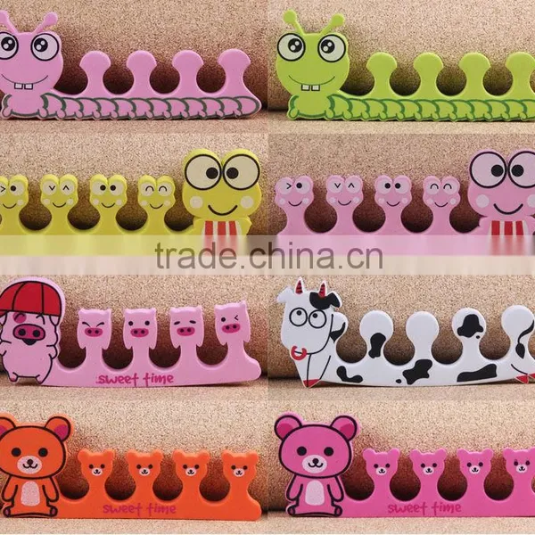 Nail tool Toe Separators Customized Designs Suitable EVA