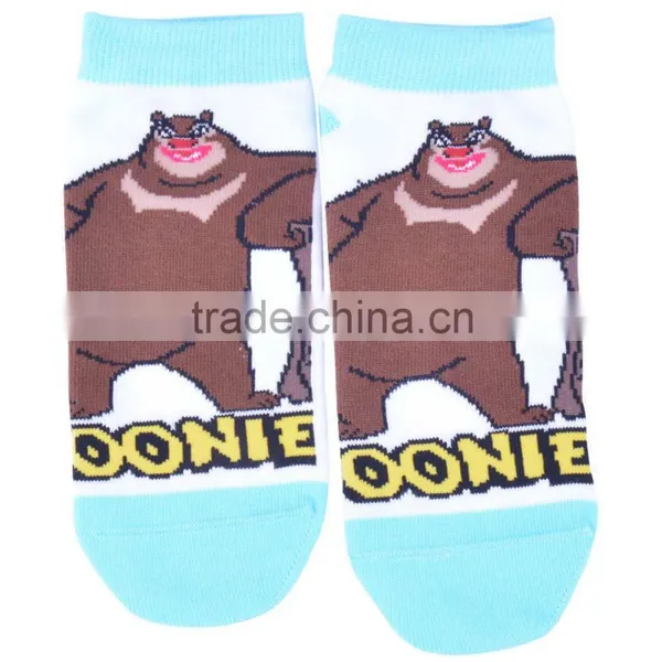 2015 New Arrival Multicolor Animal Pattern Pure Cotton Tube Children Socks photo-3