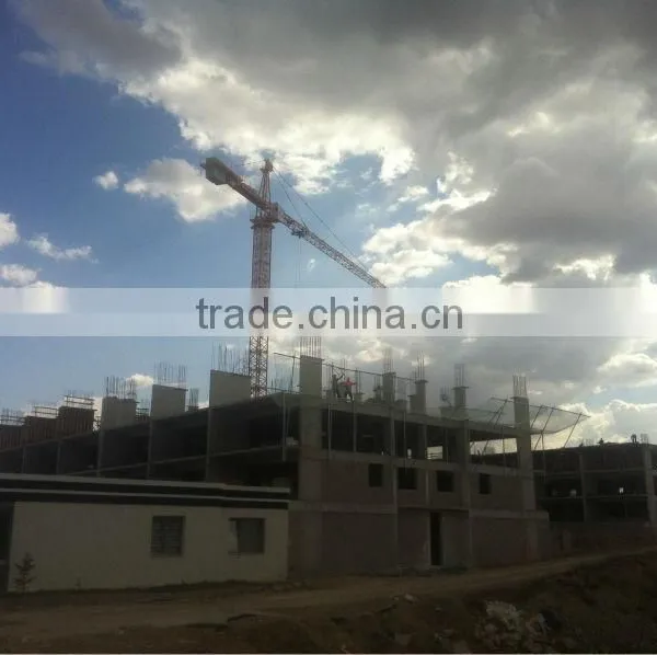 ERGUNLAR TOWER CRANE QTZ50(5009) 4 TONS FLAT TOP photo-3