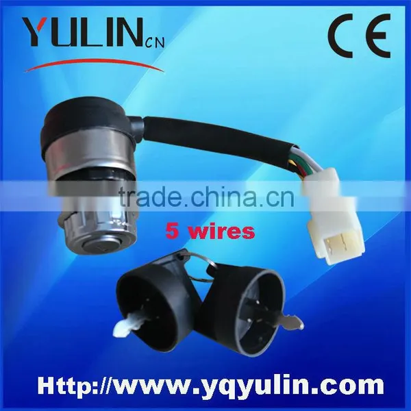 YULIN Plastic Big Plug 5 Wires switch key