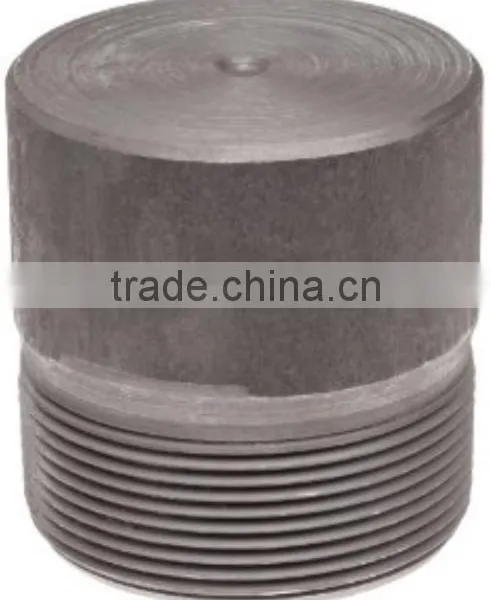 1/8 " Threaded NPT Round Head Plug Square To Round Pipe Fitting photo-3