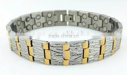 Titanium Bracelet, With Bio Magnets and Germanium Balls and Far Infrared photo-5