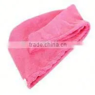 [LJ Towel] 2PCS Microfiber Hair Drying Towel Shower Cap photo-6