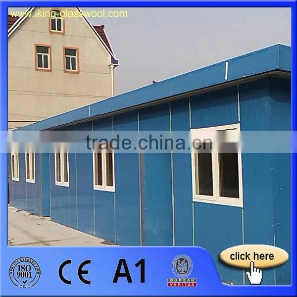 Prefabricated Sandwich Panel House Rock Mineral Wool Sandwich Panel photo-3