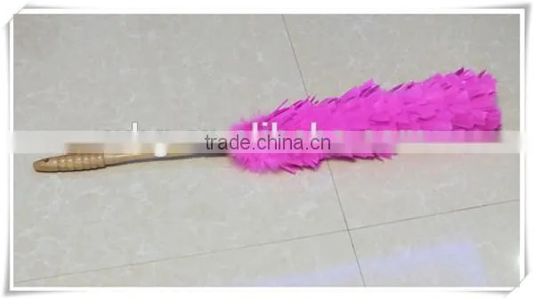 Professional Cleaning Supply Extendable Ostrich Feather Duster Office Workplace With White Color photo-6