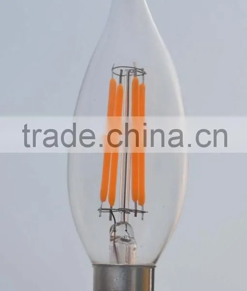 3 Years Warranty High Quality Dimmable 50000 Hours 12/10/8/6/4/2W /E14 E27 E12 E26 B22/ A19 A60 G45 C35 T25 CE LED Filament Bulb photo-6