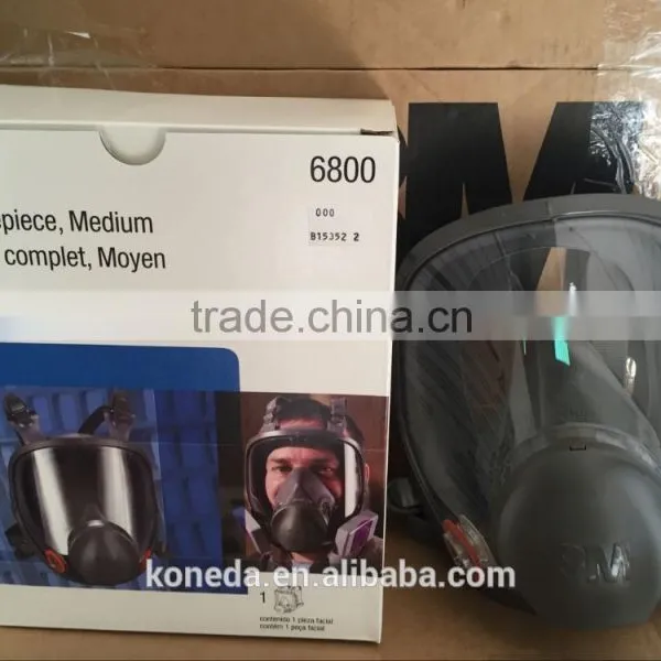 3M 6800 Reusable Silicone Medium Military Gas Mask photo-4