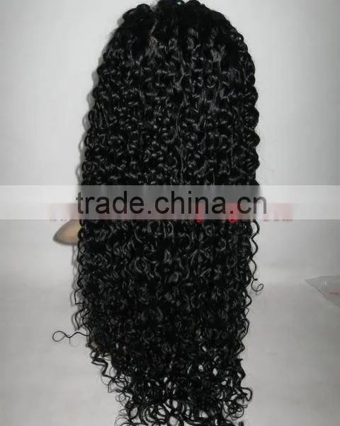 Best Christmas Gift,100%human Hair Full Lace Wig photo-2