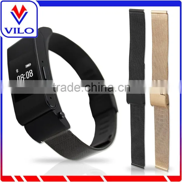 China Factory Replacement Stainless Steel Watch Strap for HUAWEI Talk Band B2 photo-6