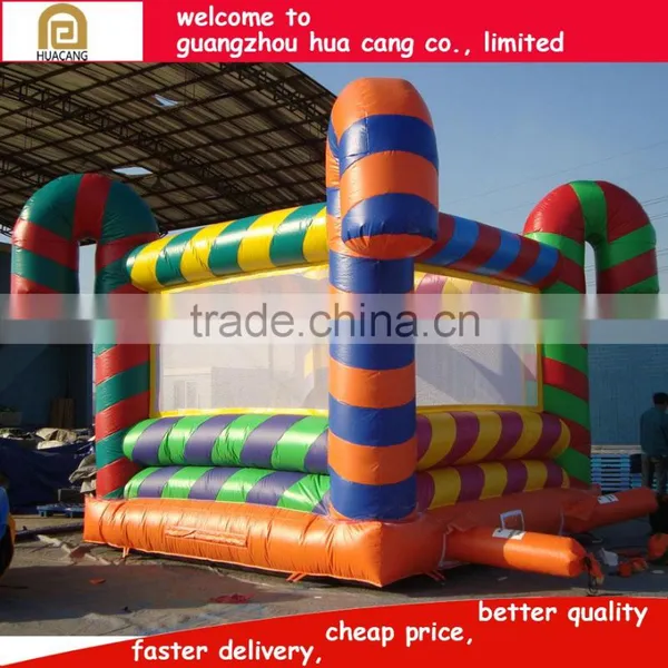 Boxing Ring Shape Multicolor Inflatable Bouncer for Kids photo-2