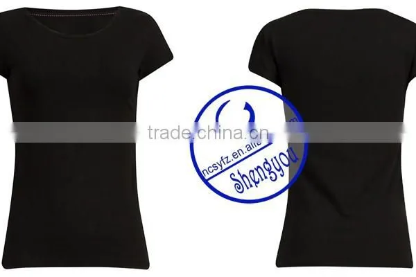 China Supplier Wholesale Custom Women Cheap Blank Tshirt no Lable Supplier's Choice photo-6