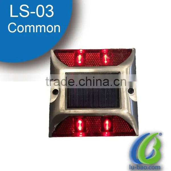 Factory Outlet Aluminum Double Side LED Luminous Colorful Solar Stud photo-4