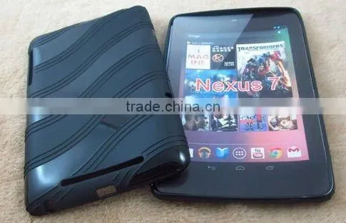 TPU Wave Pattern Case For Google Nexus 7"