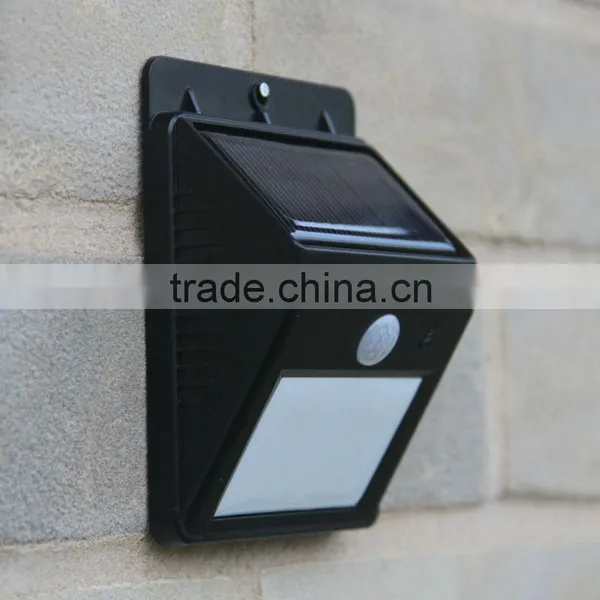 LED Wireless Solar Powered Motion Sensor Light