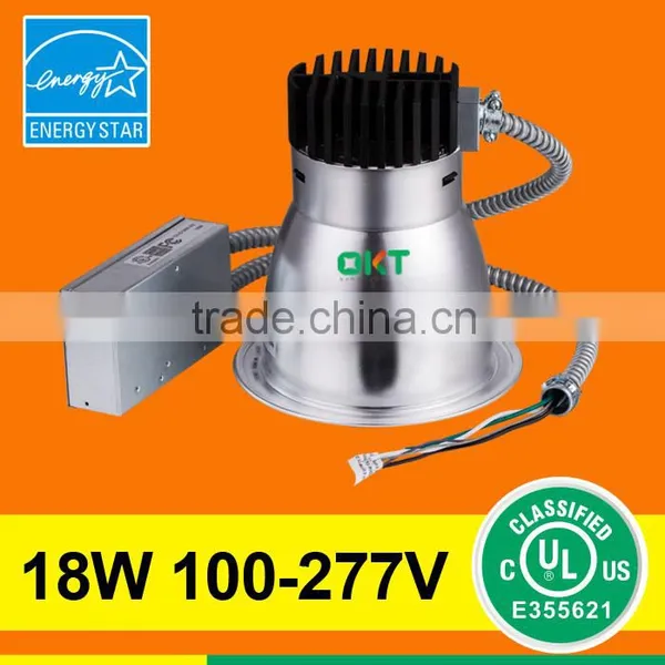 0-10v Dimmable ul Recessed Lighting Trim 6 Inch 18w Retrofit Downlight photo-2
