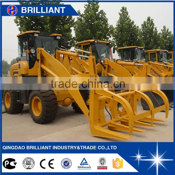 Low Price 1.8 Ton Small Grapple Log Loader for Sale photo-2