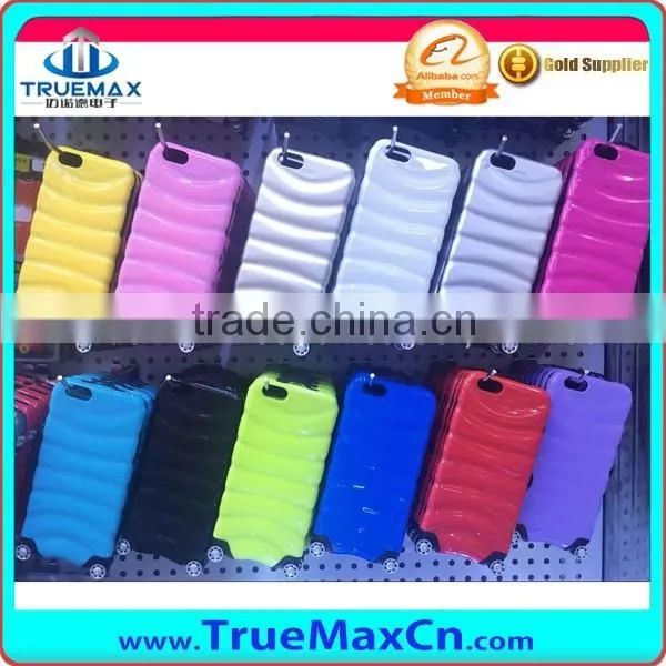 Hot Cellphone Case Tpu Back Cover Case For Iphone 6 ,Protective Back Cover With Wheel for IPhone photo-4