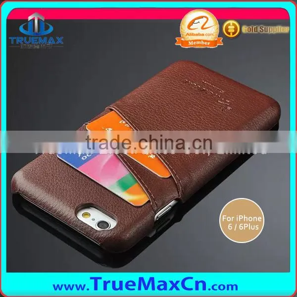Mobile Leather Case, Mobile Real Leather Case for IPhone 6 photo-2