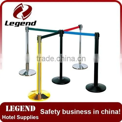 Hotel Queue Barrier Chrome Banner Barrier Stanchions photo-6