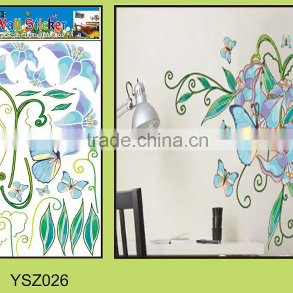 Cuatom Flower Wall Sticker,bathroom Waterproof Wall Sticker,wall Sticker Design photo-3
