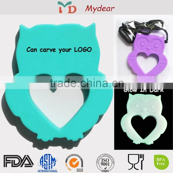 Good Infants Teething Jewelry Pendant and Necklace Bpa Free Teether photo-2